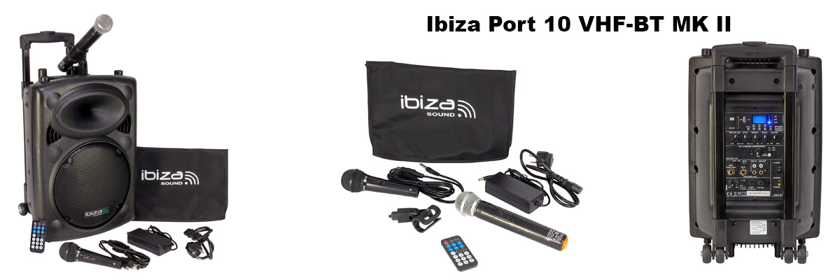 Avis sur la sono portable Ibiza port 10 vhf bt