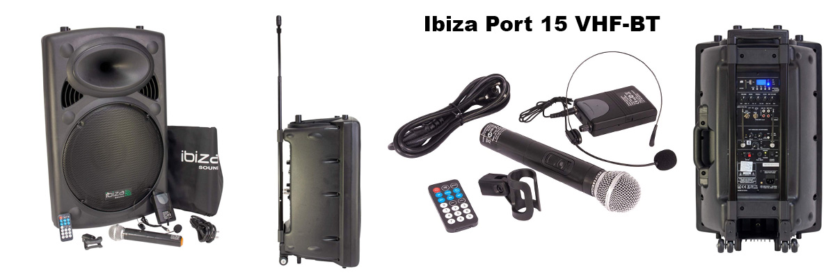 Avis sono portable Ibiza sound port vhf bt