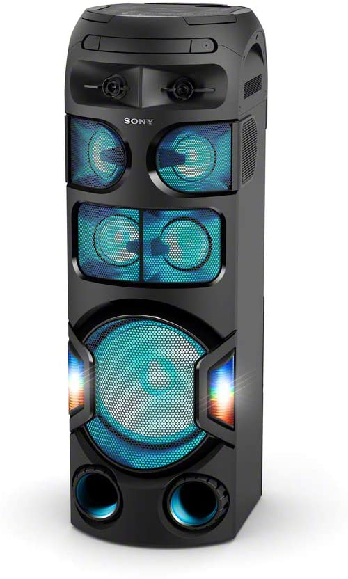 Vonyx Kit Karaoke 500W Complet avec Amplificateur, Haut-Parleurs et Câbles